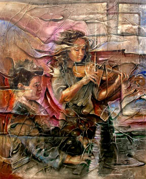pintura tema musica