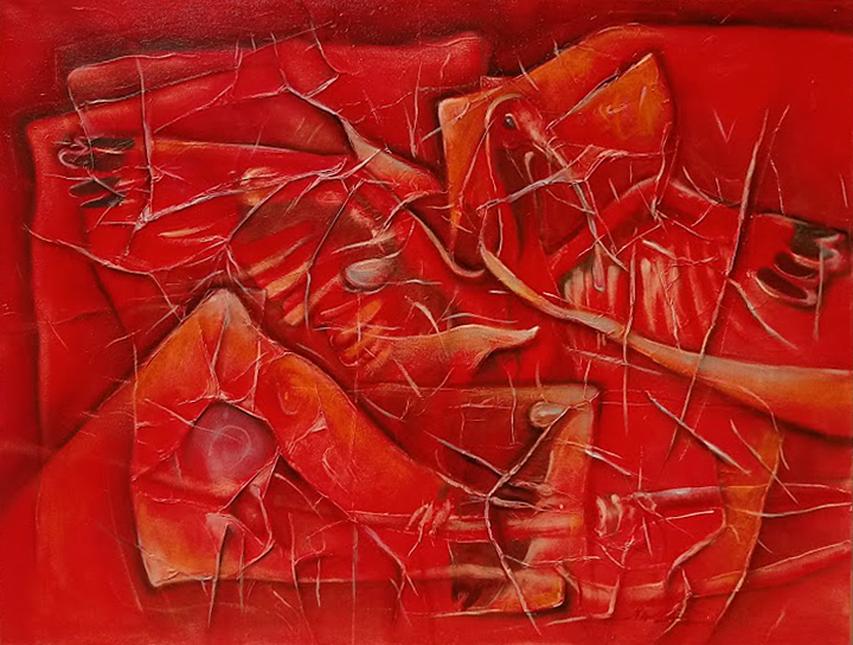 abstrato vermelho